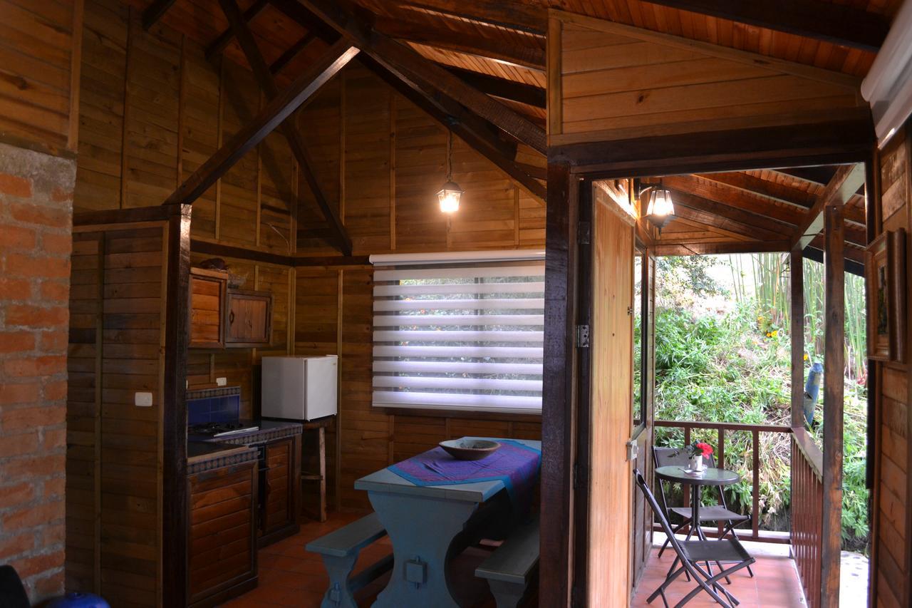 Cabanas Valle Del Cocora La Truchera Salento Esterno foto